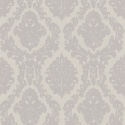 Erismann Carre Damask Grey Metallic Wallpaper - 10288-37