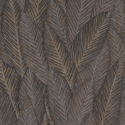 Erismann Palm Leaves Foliage Brown Wallpaper - 10391-11