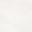 Erismann Gala 3D Effect Fan White Metallic Wallpaper - 10404-01