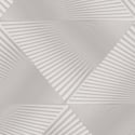 Erismann Gala 3D Effect Fan Taupe Metallic Wallpaper - 10404-37