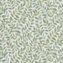 Erismann Ameroso Leaf Green Metallic Wallpaper - 10462-07