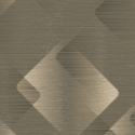 Erismann Vertex Geometric Taupe Metallic Wallpaper - 10479-15