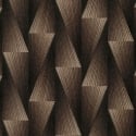 Erismann Shift Geometric Brown Metallic Wallpaper - 10526-11