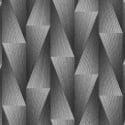 Erismann Shift Geometric Black/Silver Metallic Wallpaper - 10526-29