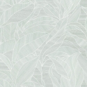 Erismann Silvana Leaf Light Teal Wallpaper - 10530-07