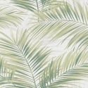 Erismann Calvado Leaf Green Wallpaper - 10531-07