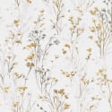 Erismann Bright Meadow Flower Ochre Wallpaper - 10561-20