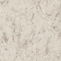 Close-up material sample of the Erismann Modern Balance 10601-02 design showing the beige marble stone pattern and metallic gold veins.