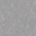 Close-up material sample of the Erismann Modern Balance 10601-47 design showing the anthracite charcoal marble stone pattern and shimmering metallic veins.