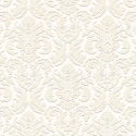 Close-up material sample of the Erismann Modern Balance 10604-02 design showing the warm beige traditional damask print details.