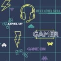 Holden Decor Gamer Navy Wallpaper - 13310
