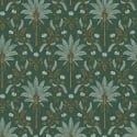 Holden Decor Eastern Horizons Palm Trellis Green Wallpaper - 13750