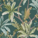 Holden Decor Eastern Horizons Trailing Palm Teal Wallpaper - 13801