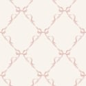 Holden Decor Tied With A Bow Cream/Pink Wallpaper - 14032
