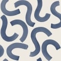 Holden Decor Curly Confetti Navy Wallpaper - 14112