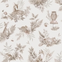 Holden Decor Forest Friends Neutral Wallpaper - 14122