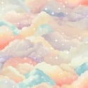 Holden Decor Dreamland Multi Glitter Wallpaper - 14130