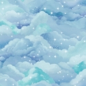 Holden Decor Dreamland Aqua Glitter Wallpaper - 14131