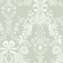 Holden Decor Bow Damask Sage Wallpaper - 14170