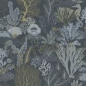 Holden Decor Odyssey Underwater World Navy Wallpaper - 14341