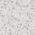 Muriva Japandi Leaf Grey Metallic Wallpaper - 173571