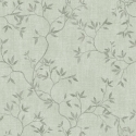 Muriva Japandi Leaf Green Metallic Wallpaper - 173574