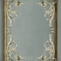 Grandeco Icon Rococo Panel Grey Wallpaper - 191501