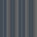 Flat swatch of Galerie Herrgard Stripe in dark blue showing the smooth non-woven flat paper surface.