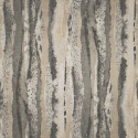 Muriva Soren Industrial Charcoal/Gold Wallpaper - 223303