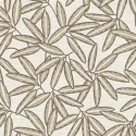 Belgravia Decor Grasscloth Leaf Cream Wallpaper - 2348