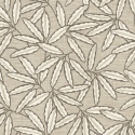 Belgravia Decor Grasscloth Leaf Beige Wallpaper - 2349