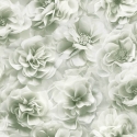 Debona Floral Bloom Sage Green Wallpaper - 3053