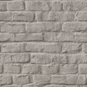 Galerie Loft Brick Warm Grey Wallpaper - 34168