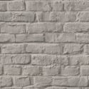 Galerie Loft Brick Warm Grey Wallpaper - 34168