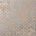 Galerie City Romance Abstract Orange/Silver Grey Metallic Wallpaper 35120 swatch view showing colors.