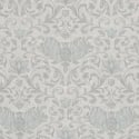 Galerie City Romance Floral Damask Silver Grey Wallpaper 35147 swatch view.