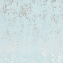 Galerie City Romance Industrial Blue/Silver Grey Metallic Wallpaper 35162 swatch showing blue tones.