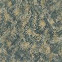 Holden Decor Bohemian Pluma Abstract Teal/Gold Wallpaper - 36341