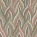 Holden Decor Bohemian Arabesque Geometric Red/Teal Wallpaper - 36374