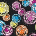 Versace Medusa Amplified Multicoloured/Black Wallpaper - 386104
