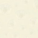 Versace Medusa Amplified Ivory Wallpaper - 386116