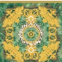 Versace Jungle Animalier Green/Gold Wallpaper - 387034