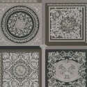 Versace Barocco Mosaic Dark Grey Wallpaper - 387044