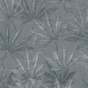 Michalsky Living Layered Palm Leaves Grey Wallpaper - 39984-2