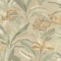 Rasch Sofia Vasari Leaf Sage/Cream Wallpaper - 400617