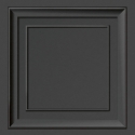 Fine Decor Distinctive Square Panel Dark Grey Wallpaper - FD43001