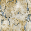 Galerie Italian Marble Gold/Blue Wallpaper - 49356
