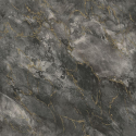 A flat swatch image of the 6165 black and gold marble pattern.