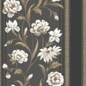 Belgravia Decor Raya Panel Dark Neutral Wallpaper - 759