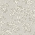 Holden Decor Hawthorn Trail Grey Metallic Wallpaper - 76010